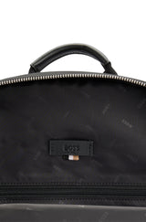BOSS Multi-pocket Backpack with Logo Lettering