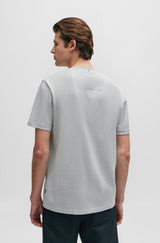 BOSS Cotton T-shirt With Mercerized Finish