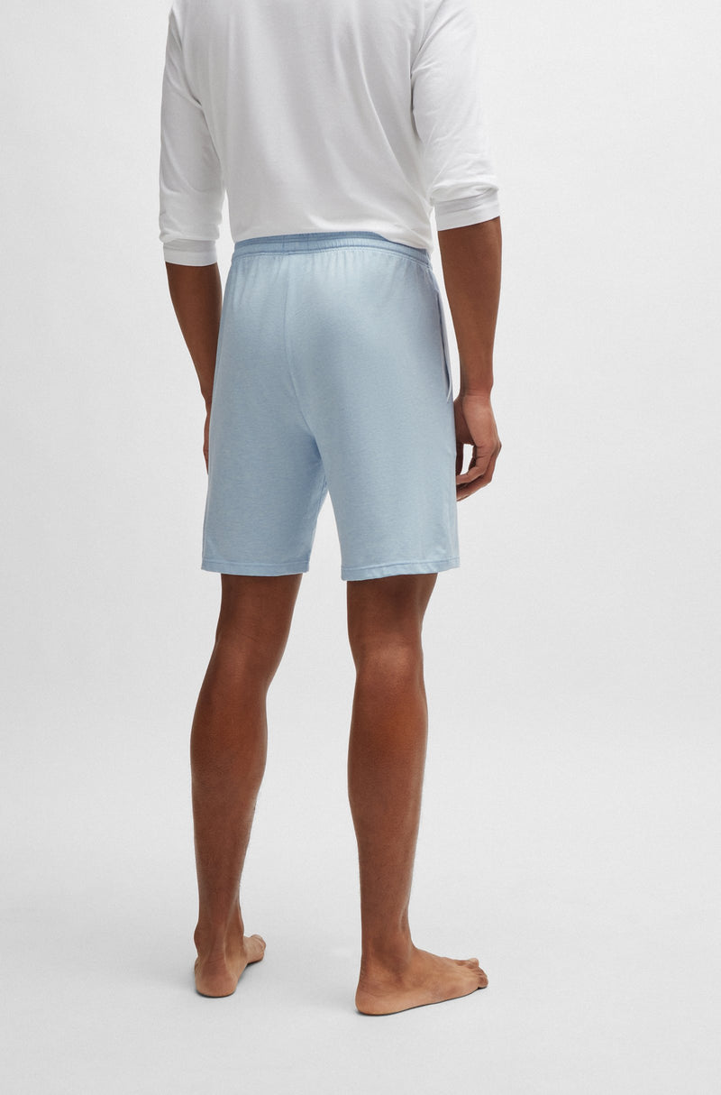 Boss Shorts with Drawstring Waist and Embroidered logo