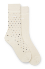 Two-pack socks in cotton blend