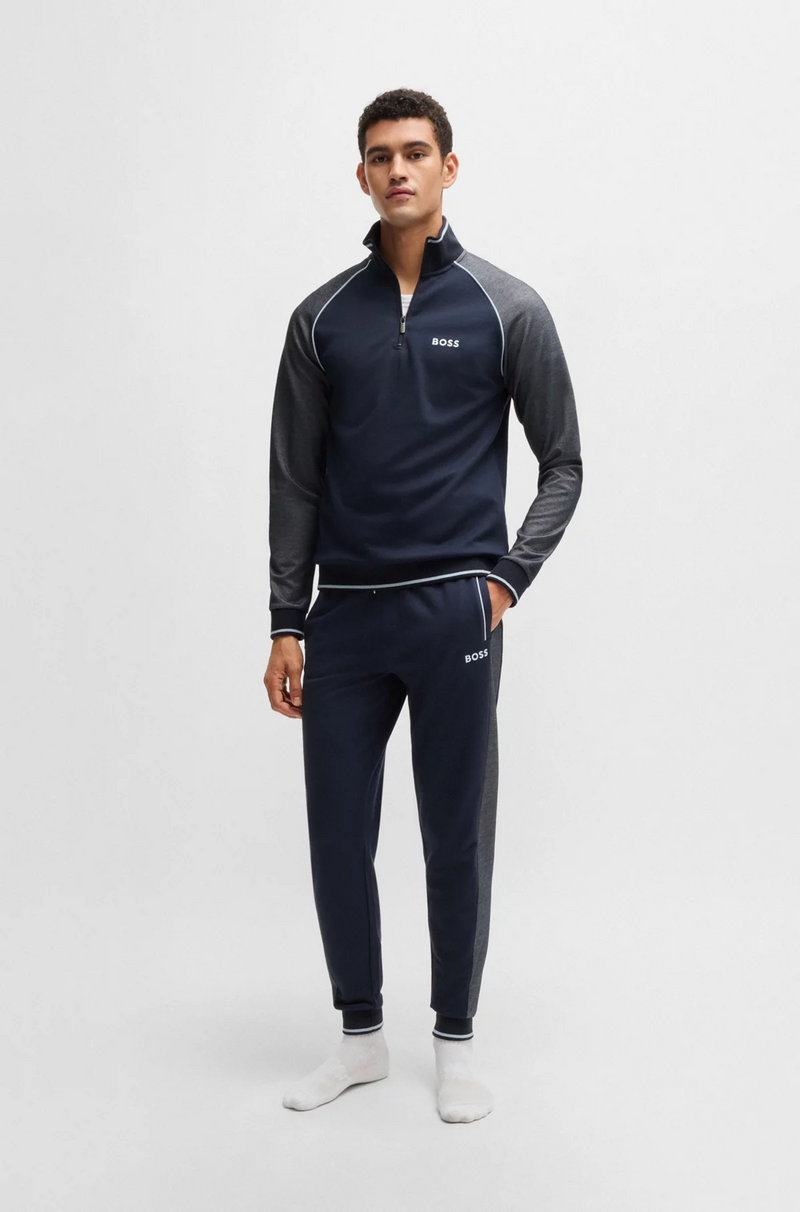 Boss Tracksuit Bottom with Contrast Piping