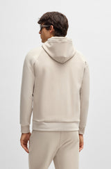 Boss Zip-up Hoodie with Logo Patch