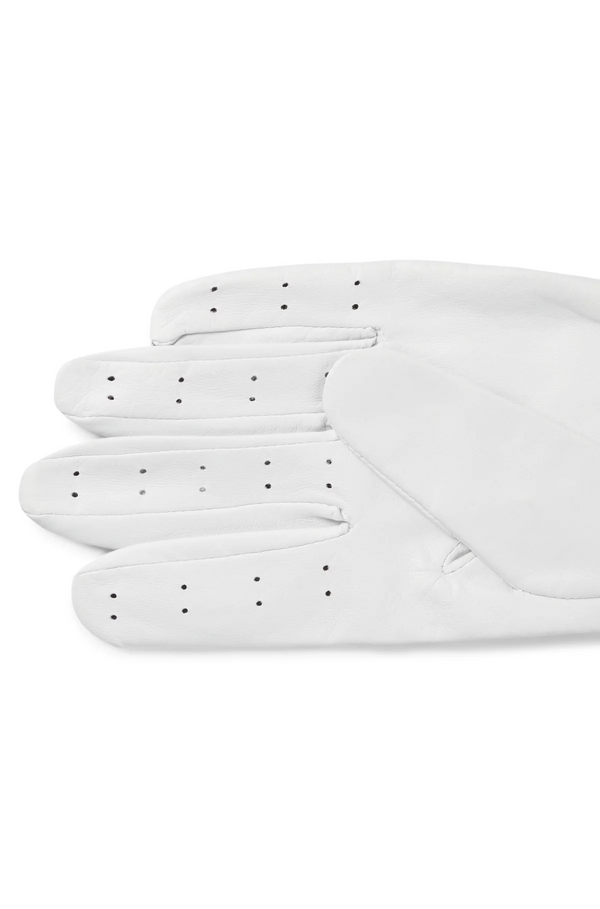 Boss Nappa-leather gloves with lasered dots