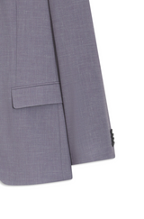 Two-piece slim-fit suit in micro-pattern
