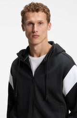 Union Saggy Regular-fit zip-up sweatshirt