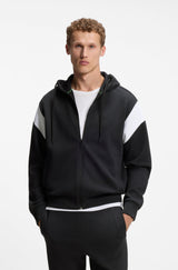 Union Saggy Regular-fit zip-up sweatshirt