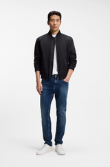 Boss Low-top trainers with woven and grained effects