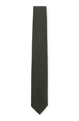 Formal tie with jacquard pattern