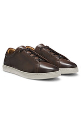 Gary sneakers in brushed leather