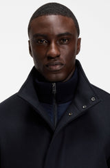 H-COXTAN FORMAL COAT IN ITALIAN FABRIC