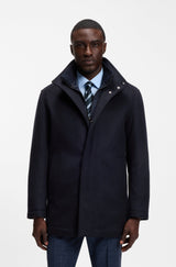 H-COXTAN FORMAL COAT IN ITALIAN FABRIC