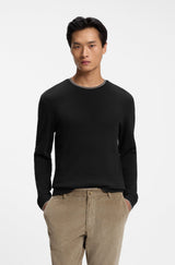 H-TALLEY LS WAFFLE-TEXTURED STRETCH COTTON