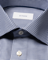 Eton Houndstooth King Twill Shirt