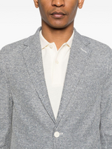 1901 Blazer jacket with pockets in blue color