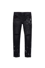 Purple Black Resin Knee Slit