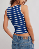 Free people Tilly Striped Vest
