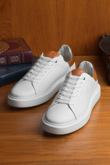 Good Man Brand Sneaker Legend London - White / Dark Vachetta