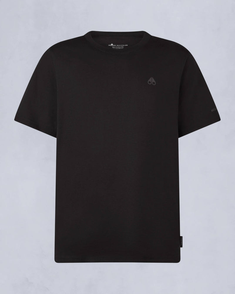 Moose Knuckles Mens Satellite Tee in Black