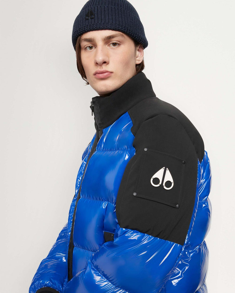 Moose knuckles Dugald Cobalt Puffer – Faded Soul