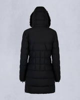 Moose Knuckes Womens Watershed 3 Parka Black with Black Shearling