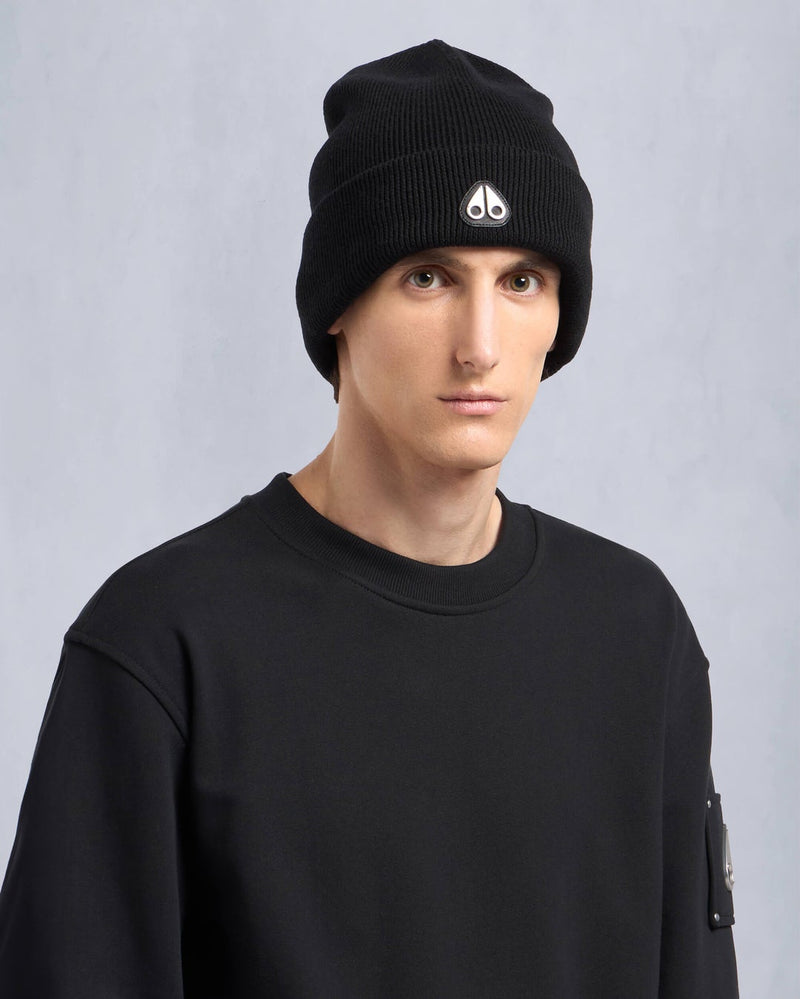 Moose Knuckles Parnis Beanie in Black