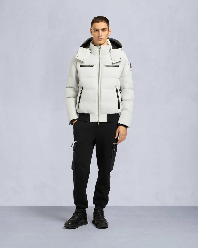 Moose Knuckles Mens Cloud Bomber in Dusk