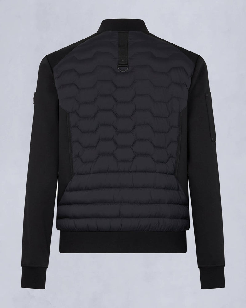 Moose Knuckles Mens Granite Bomber in Black