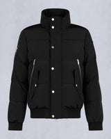 Moose Knuckles Mens High Point Bomber in Black