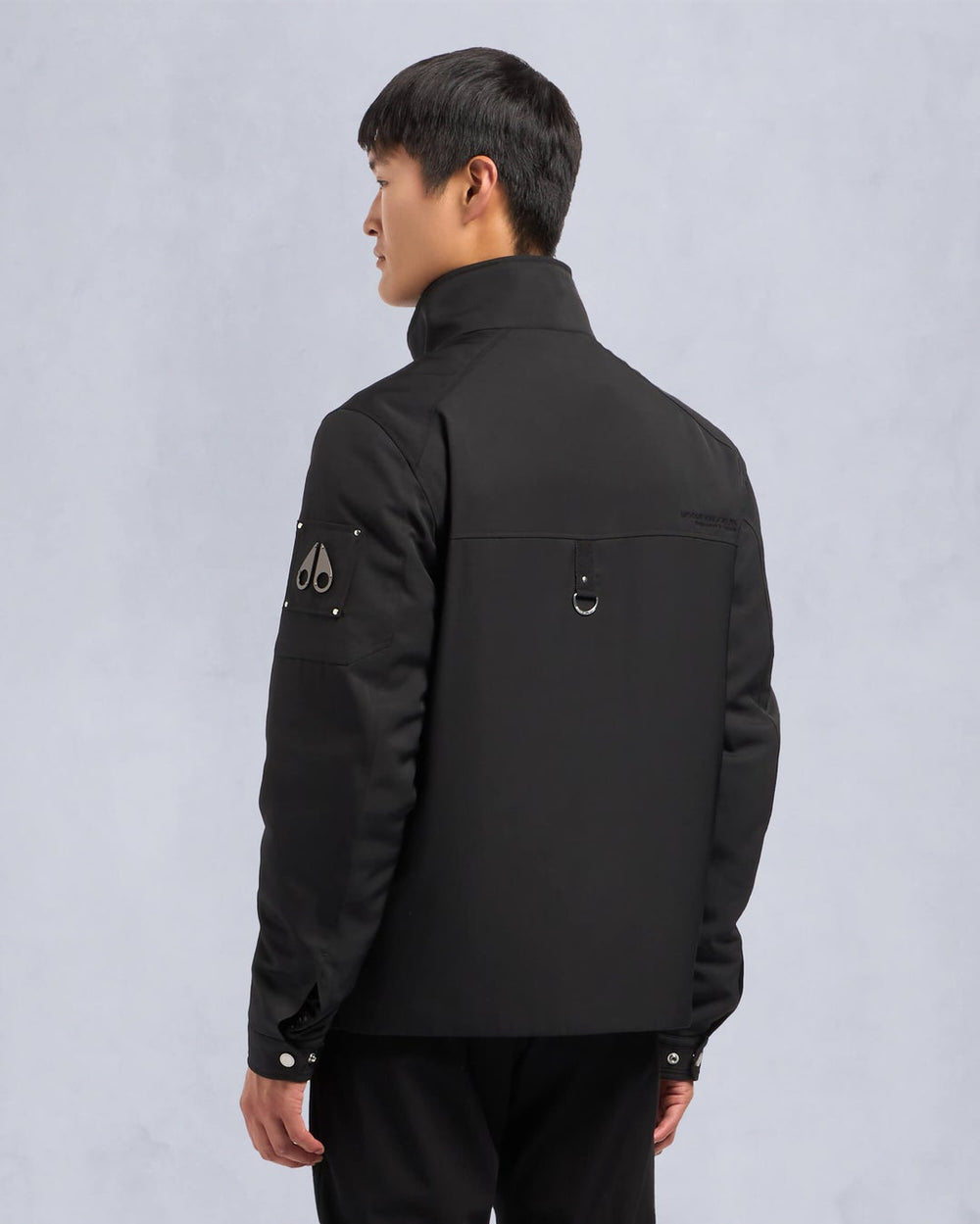 Moose Knuckles Mens Douglas Field Jacket in Black – Faded Soul
