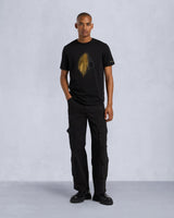 Moose Knuckles Mens Augstine Tee Gold in Black