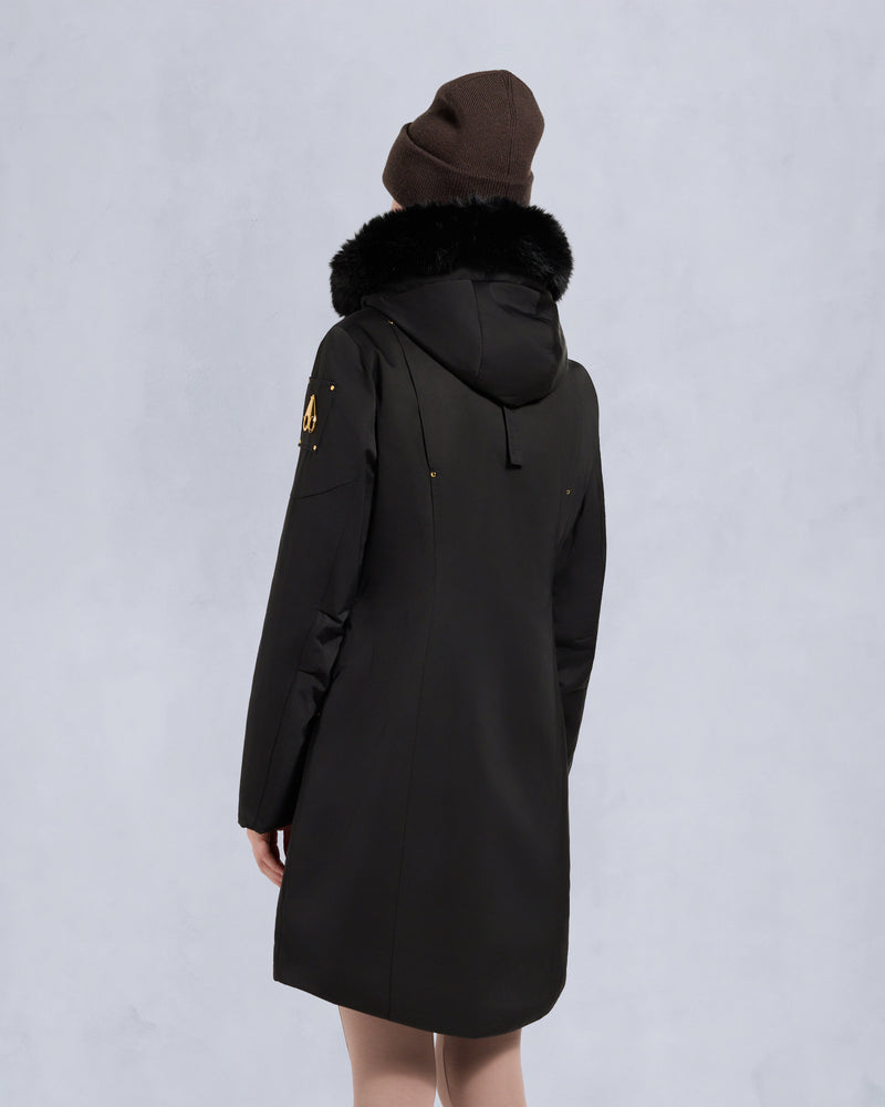 MOOSE KNUCKLES GOLD SERIES SATIN STIRLING PARKA