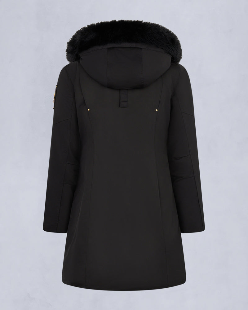 MOOSE KNUCKLES GOLD SERIES SATIN STIRLING PARKA