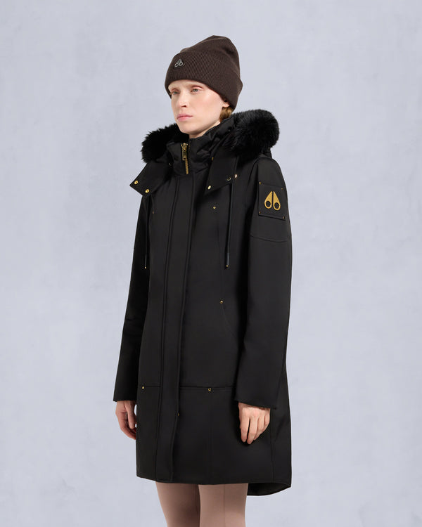 MOOSE KNUCKLES GOLD SERIES SATIN STIRLING PARKA