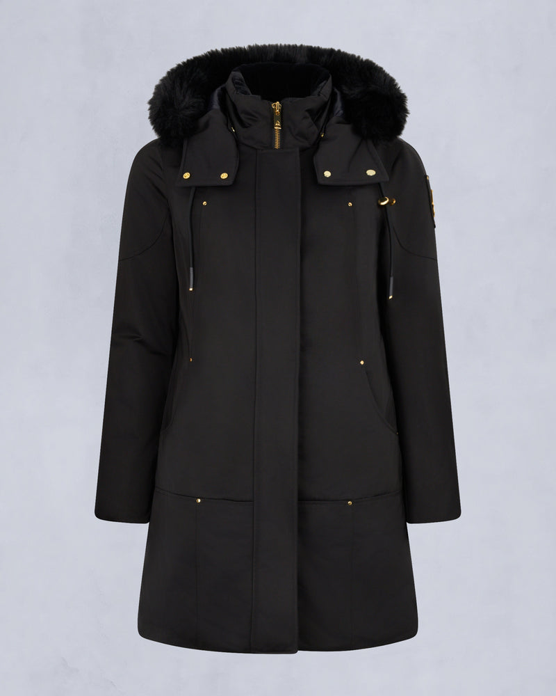 MOOSE KNUCKLES GOLD SERIES SATIN STIRLING PARKA