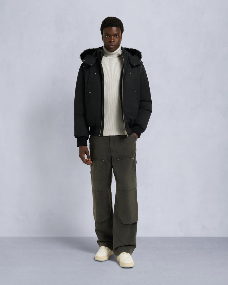 MOOSE KNUCKLES ORIGINAL BALLISTIC NEOSHEAR BOMBER JACKET