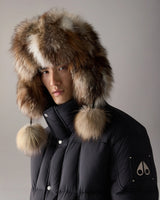 FOX FUR TRAPPER HAT