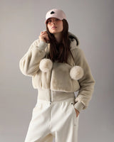 ORO BUNNY REVERSIBLE HOODIE