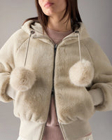 ORO BUNNY REVERSIBLE HOODIE