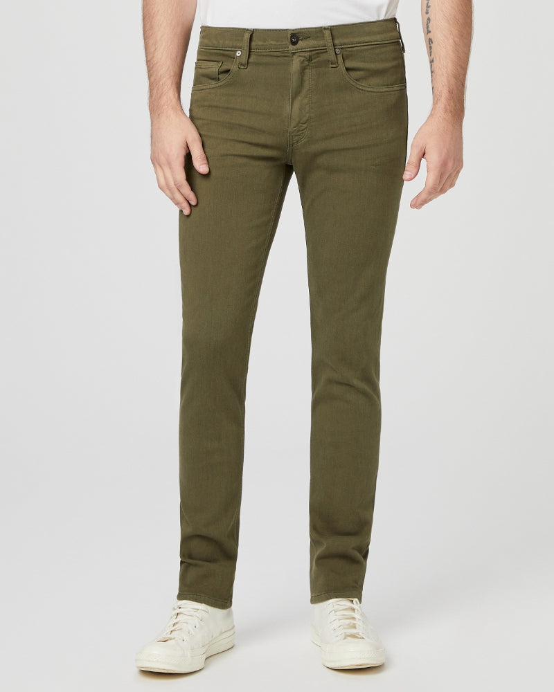 Paige Lennox Courtyard Army Green Jeans