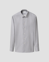 Eton Micro Floral Print Contemporary Fit Shirt