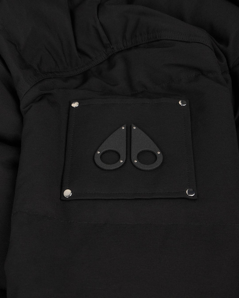 Moose Knuckles Mens Original 3Q Jacket in Black with Black Shearling