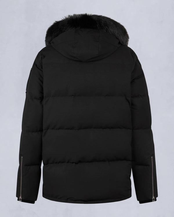 Moose Knuckles Mens Original 3Q Jacket in Black with Black Shearling