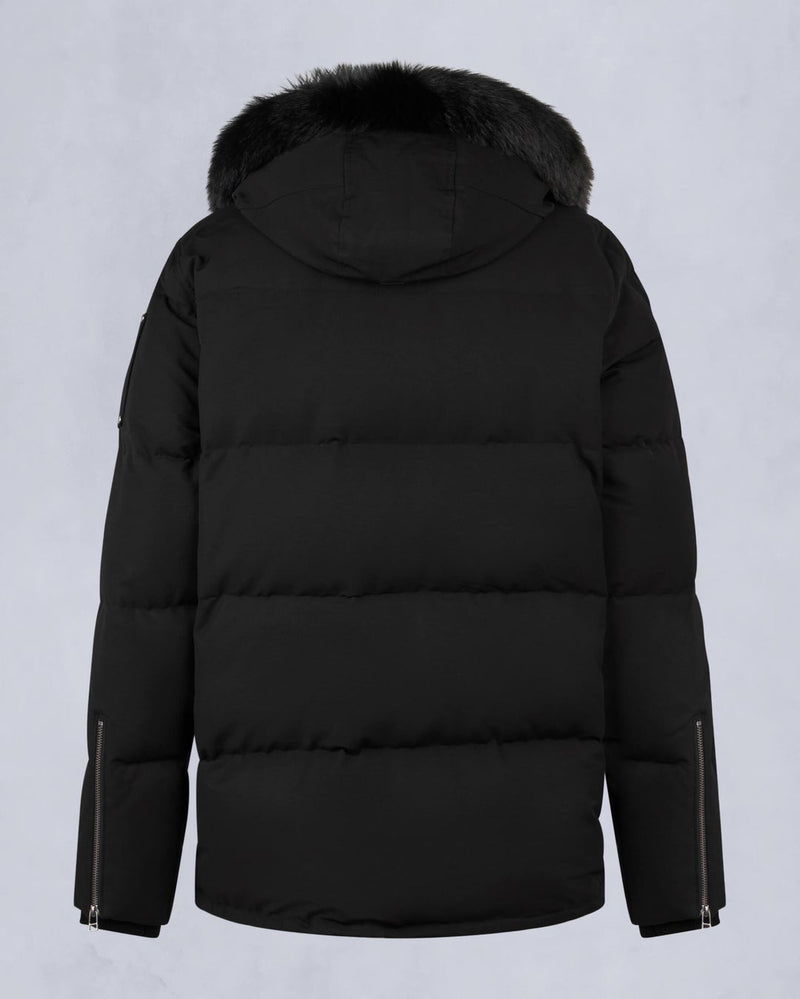 Moose Knuckles Mens Original 3Q Jacket in Black with Black Shearling