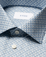 Eton Drink Print Signature Twill Shirt