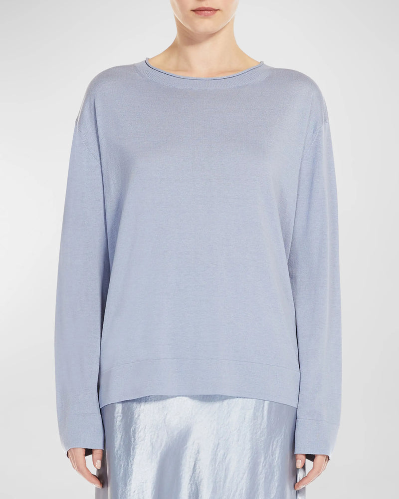 Max Mara Pensile Silk and Cotton Yarn Sweater