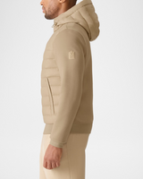 FLETCHER Mixed-Media Down Hooded Jacket
