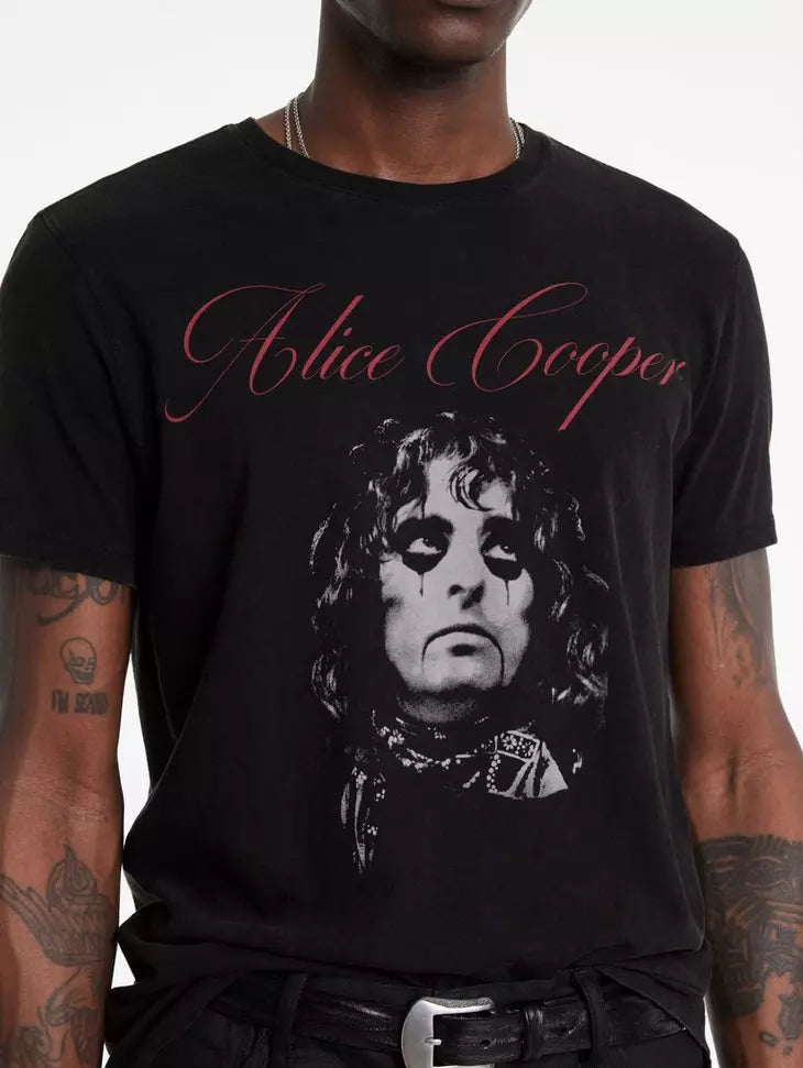 John Varvatos Crew Tee Alice Cooper