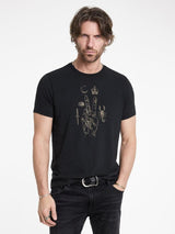 John Varvatos Crew Tee Elements and Peace