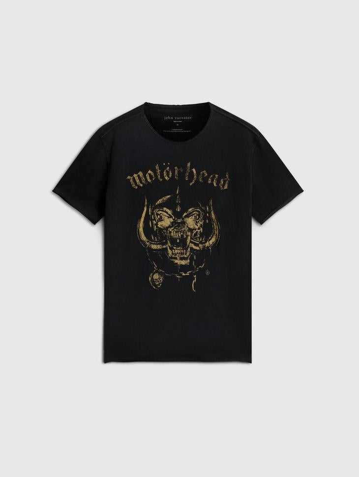 John Varvatos Raw Edge Raw Sleeve Motorhead Tee