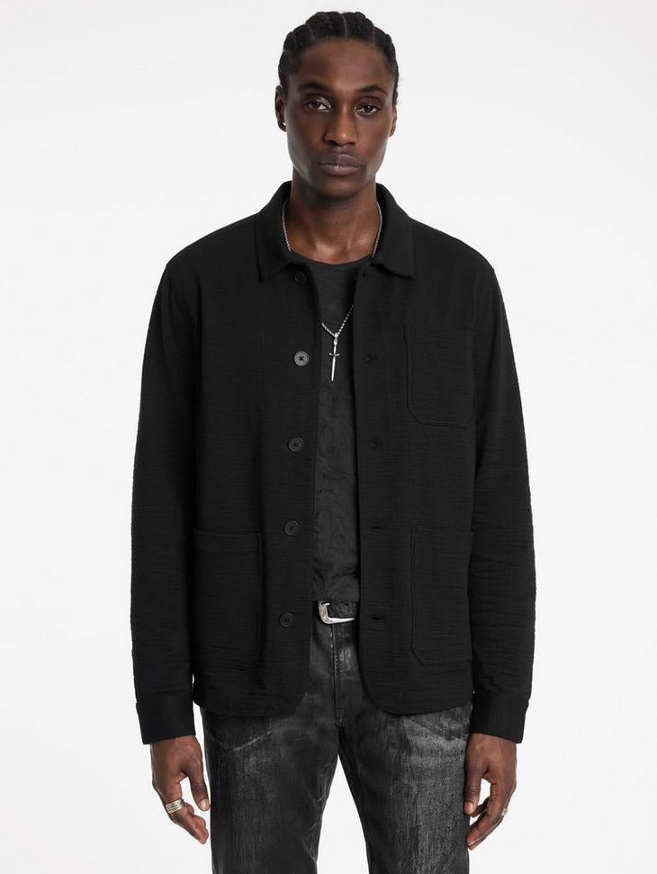 John Varvatos Kenmare Chore Jacket with Earth Texture